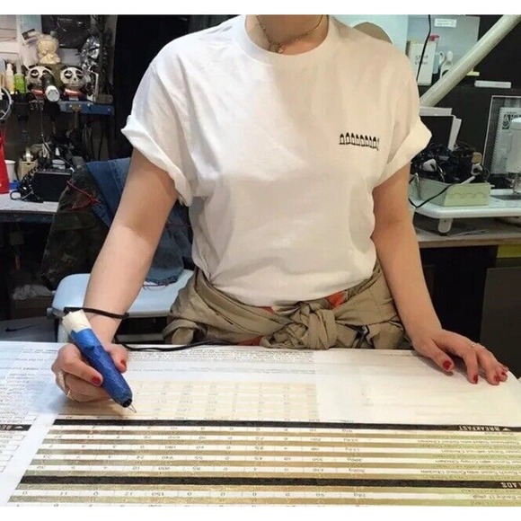 2019 Tom Sachs Ten Bullets Tee It Won’t Fail Because of Me T-shirt Size Small - Picture 4 of 6